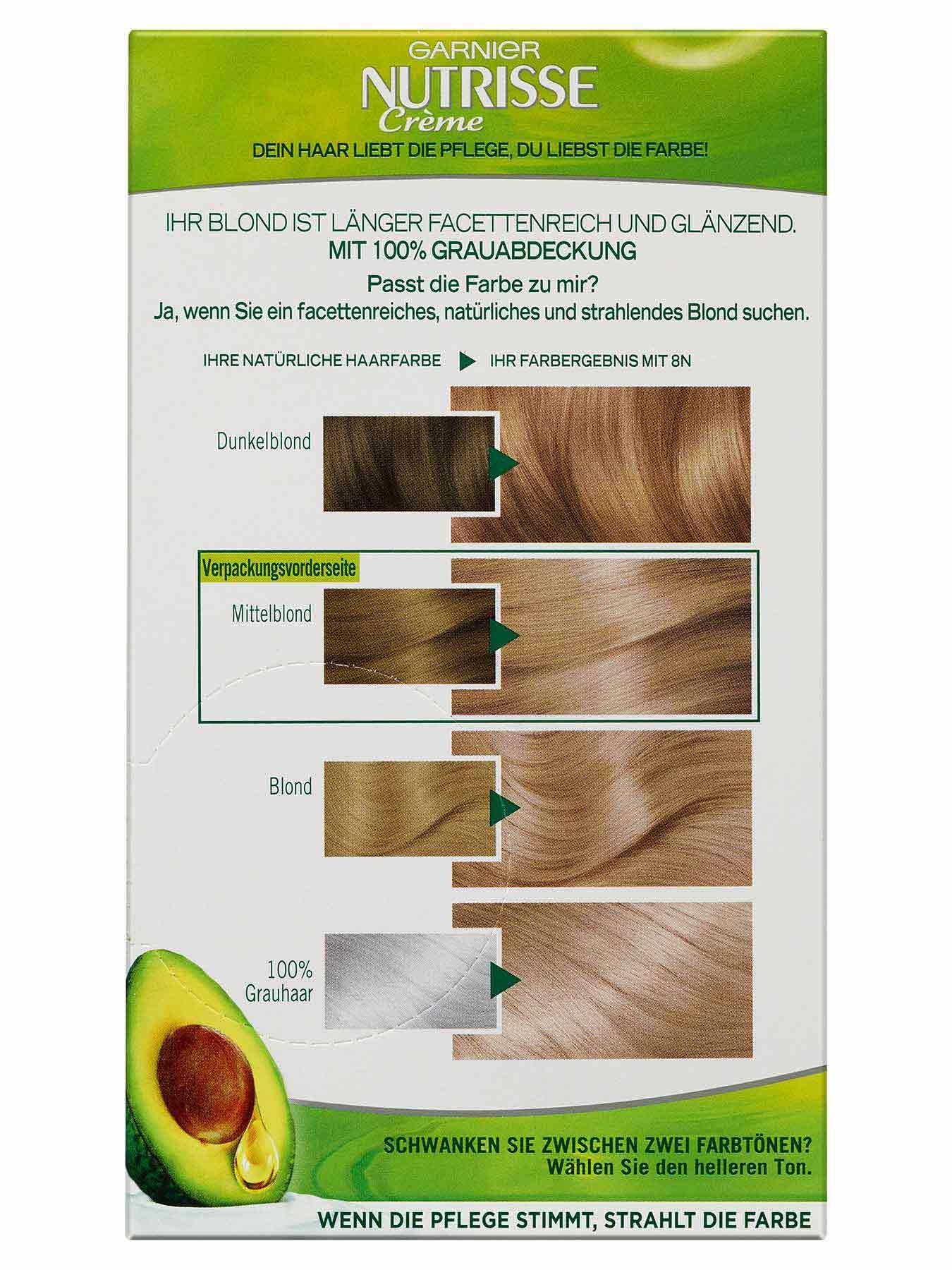 8NNudeNatuerlichesBlondDauerhaftePflegeHaarfarbeNutrisseCreme1StkRueckseiteGarnierDeutschland-gr